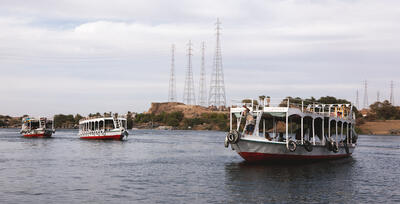 Sailing the Nile in Aswan