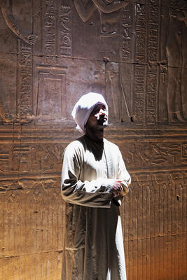 Inside the Temple of Kom Ombo