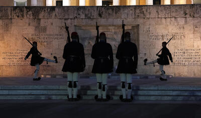 March in Athens