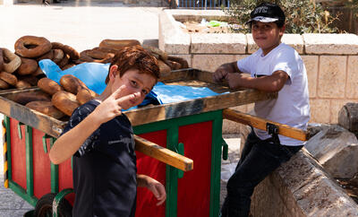 The sweatest bread in Jerusalem
