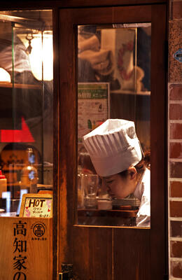 A busy Chef
