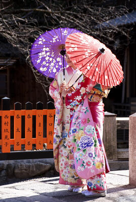 Traditional dressing in Kyoto