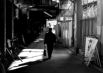 An alley in Tokyo