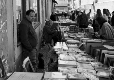 Street bookseller